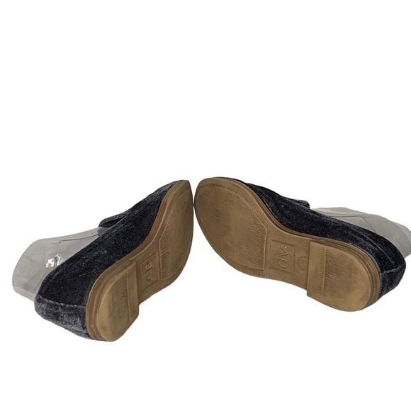 Dv by Dolce Vita Grey blue Lucy Velvet Loafer Flats. Size‎ 7.5 - Picture 6 of 8